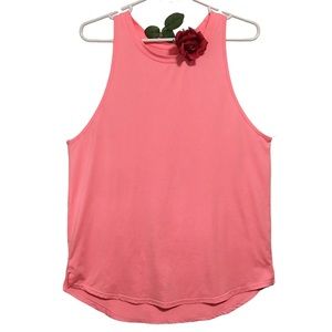Peachy Pink Racerback workout tank top Icy Zone XL EUC like New